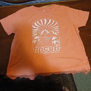 Rip Curl Sunset Graphic Tee - Orange